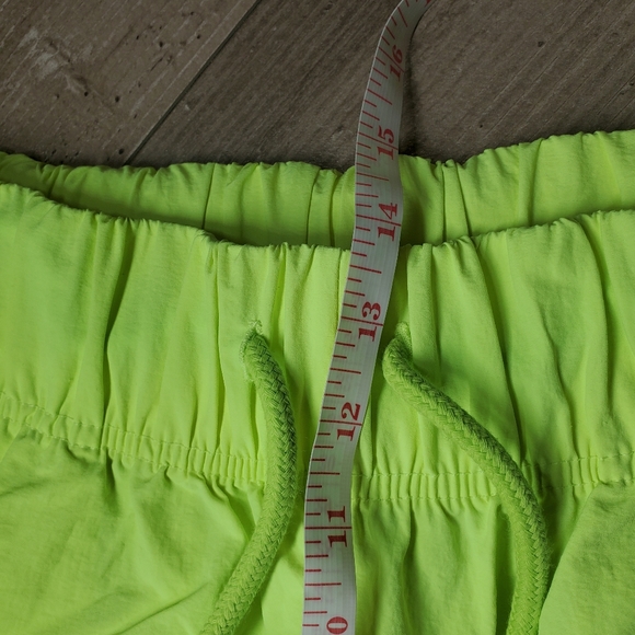 ZENANA Women's Lightweight Track Pants Neon Green Highlighter Yellow Size Large - Picture 7 of 16